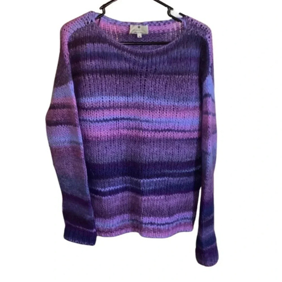 Berretti Purple Pink Wool Blend Sweater Size Medium - Picture 1 of 7